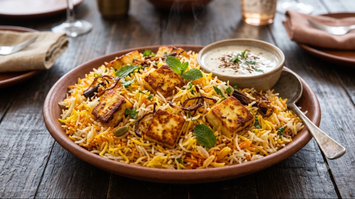 Paneer Biryani